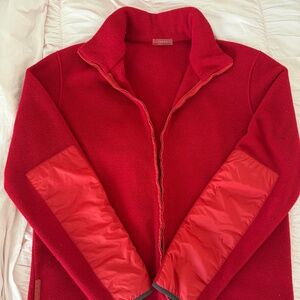 Vintage Red Prada Quarterzip